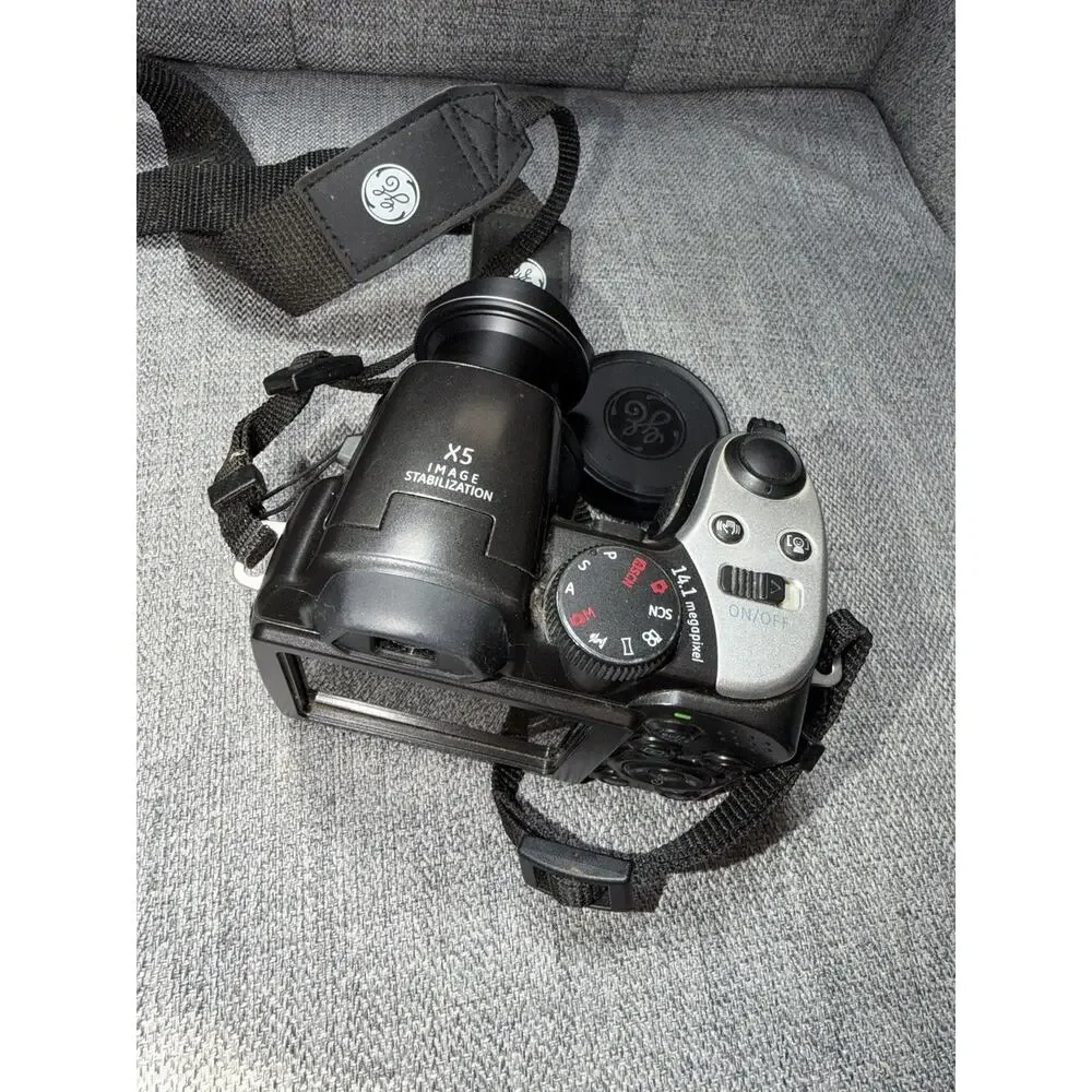 GE Power Pro Series X5 14.1MP Digital Camera - Black - Tested WORKS